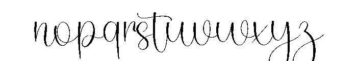 Holiday Christian Font LOWERCASE