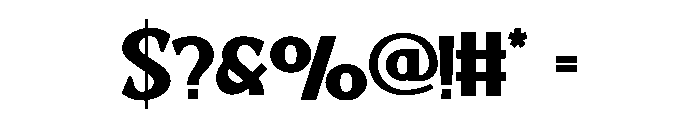 Holiday Everyday Font OTHER CHARS