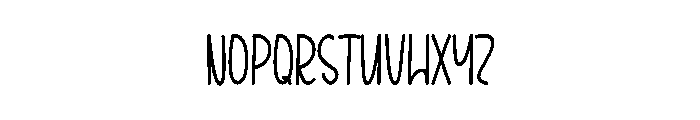 Holiday Familytime Font UPPERCASE