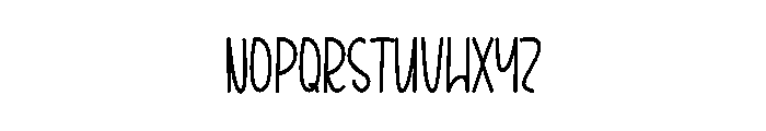 Holiday Familytime Font LOWERCASE