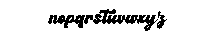 Holiday Fantasy Font LOWERCASE