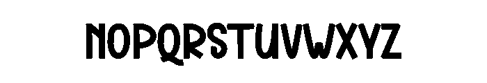 Holiday Grandma Font LOWERCASE