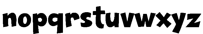 Holiday Grinch Regular Font LOWERCASE