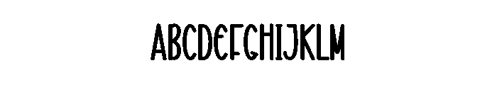 Holiday Honeydew Font UPPERCASE