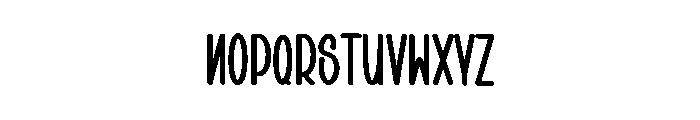 Holiday Honeydew Font UPPERCASE