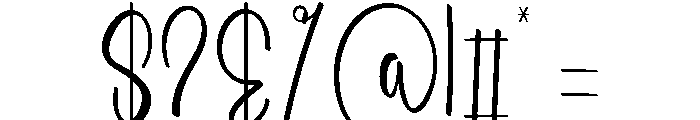 Holiday Lazydog Font OTHER CHARS