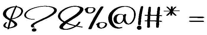 Holiday Maddison Font OTHER CHARS