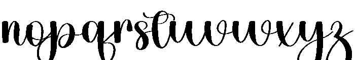 Holiday Maddison Font LOWERCASE