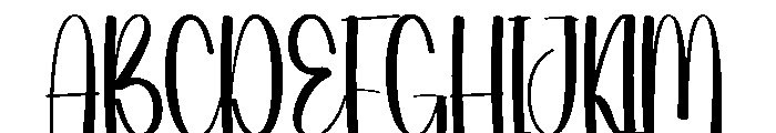 Holiday Marsellie Font UPPERCASE