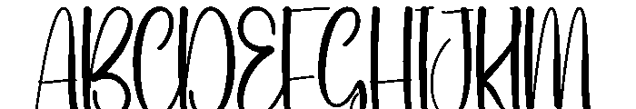 Holiday  Michale Font UPPERCASE