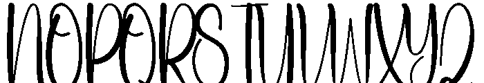 Holiday  Michale Font UPPERCASE