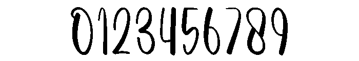 Holiday Nightmarish Font OTHER CHARS