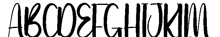 Holiday Nightmarish Font UPPERCASE