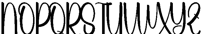 Holiday Perfection Font UPPERCASE