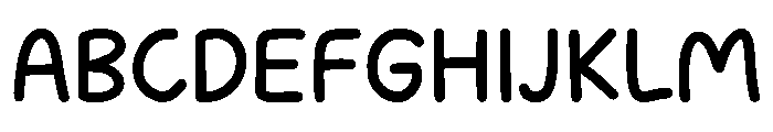 Holiday Planning Font UPPERCASE