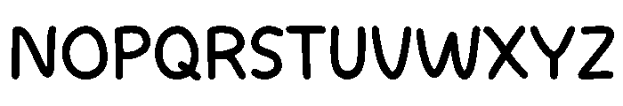 Holiday Planning Font UPPERCASE