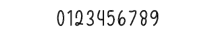 Holiday Rainbow Font OTHER CHARS