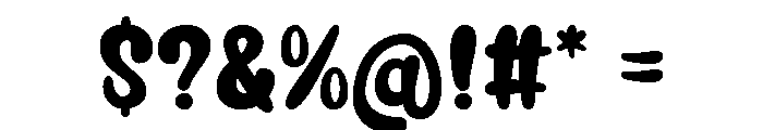 Holiday Remember Font OTHER CHARS