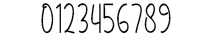 Holiday Slowving Font OTHER CHARS