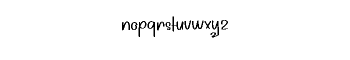 Holiday Snowlights Font LOWERCASE