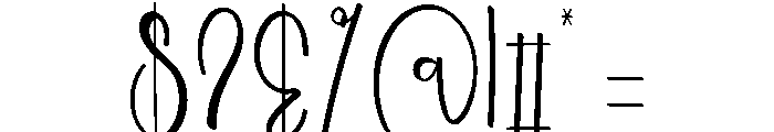 Holiday Teach Font OTHER CHARS