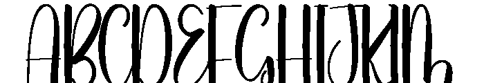 Holiday Teach Font UPPERCASE