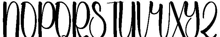 Holiday Teach Font UPPERCASE