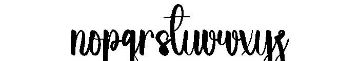 Holiday Teach Font LOWERCASE
