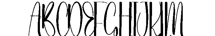 Holiday Vacations Font UPPERCASE