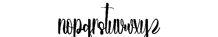 Holiday Vacations Font LOWERCASE
