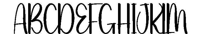 Holiday Vagary Font UPPERCASE