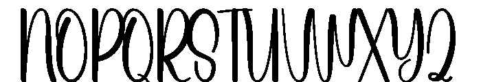 Holiday Vagary Font UPPERCASE