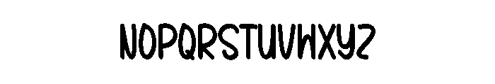 Holiday Whimney Font LOWERCASE