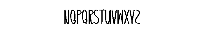 Holiday Youthwiled Font LOWERCASE