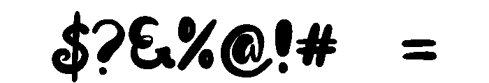 Holiday letter Font OTHER CHARS
