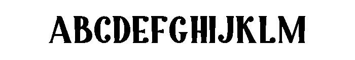 Holidays Christmas Regular Font UPPERCASE