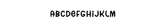 Holidays Situations Font UPPERCASE