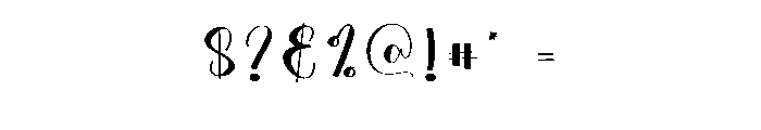 Holidays1 Font OTHER CHARS
