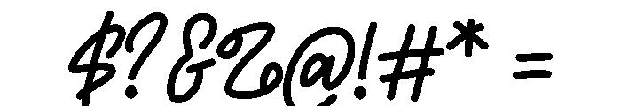 Holifoy Font OTHER CHARS