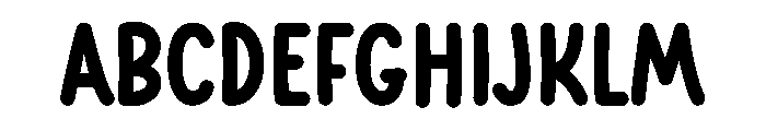 Holla Molli Regular Font UPPERCASE