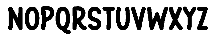 Holla Molli Regular Font UPPERCASE