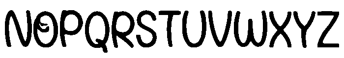 Hollow_Crow Font UPPERCASE