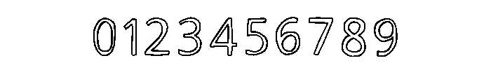 Hollow Drama Regular Font OTHER CHARS