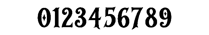 Hollowfang Font OTHER CHARS