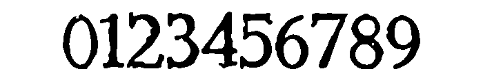 Hollowgate Font OTHER CHARS