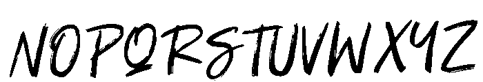 Hollowstone Regular Font UPPERCASE