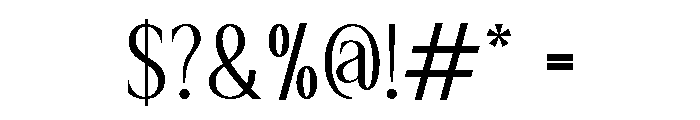Holly Candle Regular Font OTHER CHARS