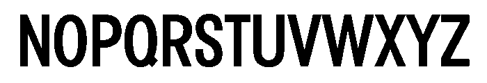 Holly Days Condensed Regular Font LOWERCASE