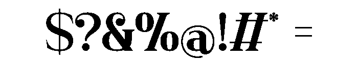Holly Gloria Font OTHER CHARS