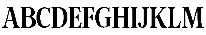 Holly Serif Font UPPERCASE